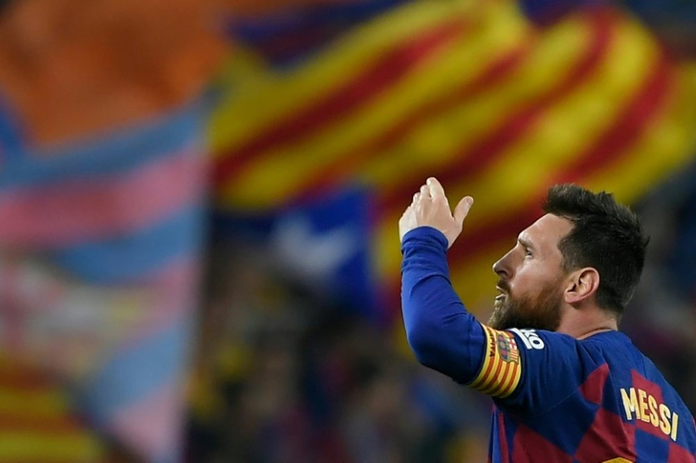 Lionel Messi dans le club fermé des milliardaires. AFP