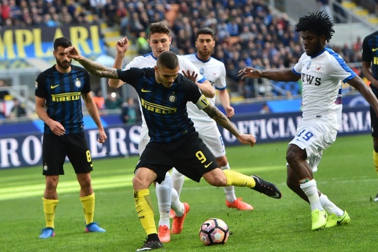 Los últimos partidos del Inter han dejado bastante que desear. AFP/Archivo