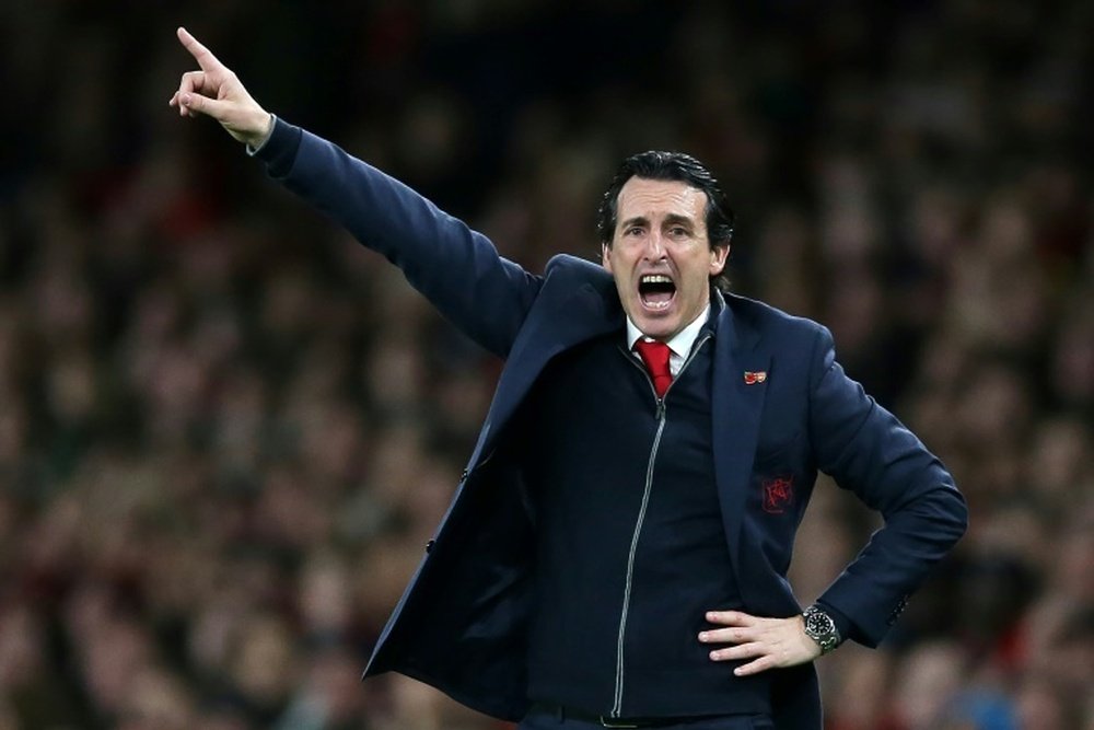 Unai Emery may be forced to enter the transfer market in January. AFP