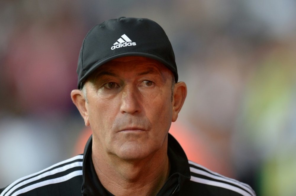 Pulis side came from behind to secure a point at the Den. AFP