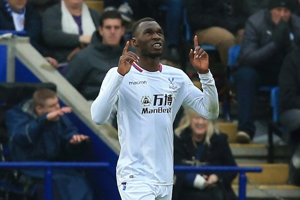 Benteke has a dismal scoring record this season. AFP