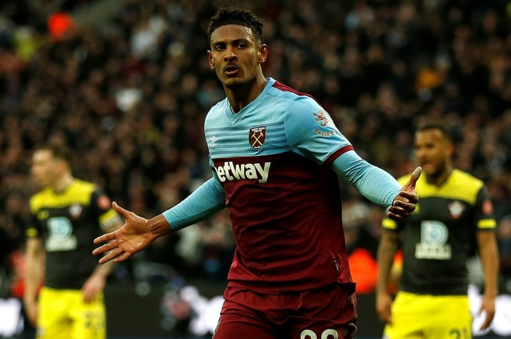 Haller le costó 50 millones de euros al West Ham. AFP