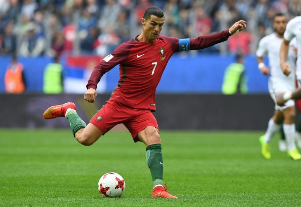 Cristiano falou depois do jogo com a Nova Zelândia. AFP