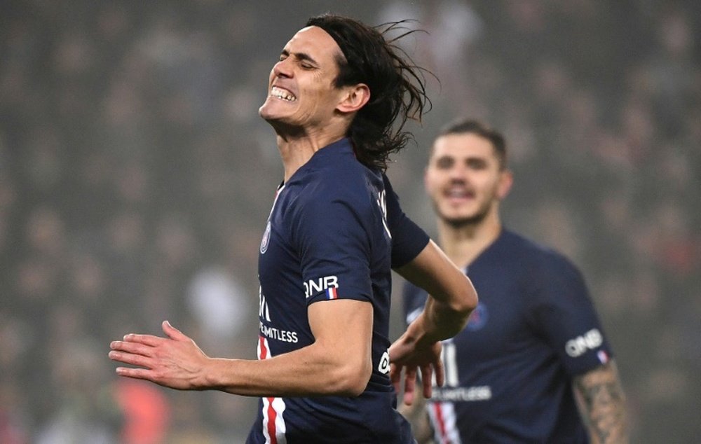 Edinson Cavani proposé au Real Madrid. AFP