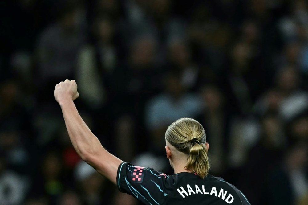 Tottenham v Man City, 2023/24, Premier League, matchday 34, 14/05/24, lineups. AFP