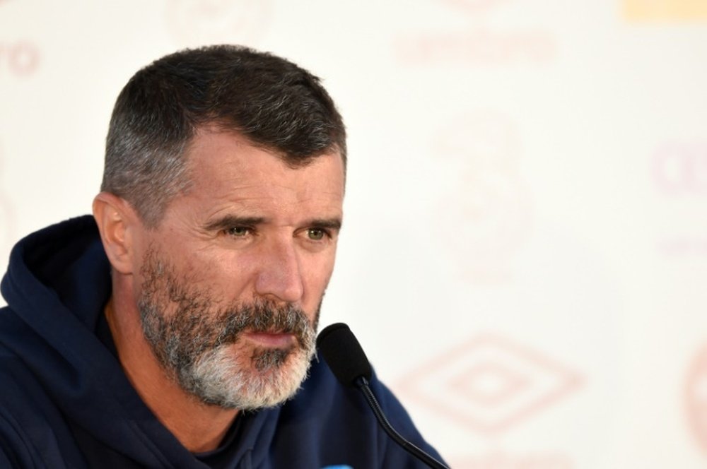 Roy Keane habló sobre la posibilidad de entrenar al United. AFP