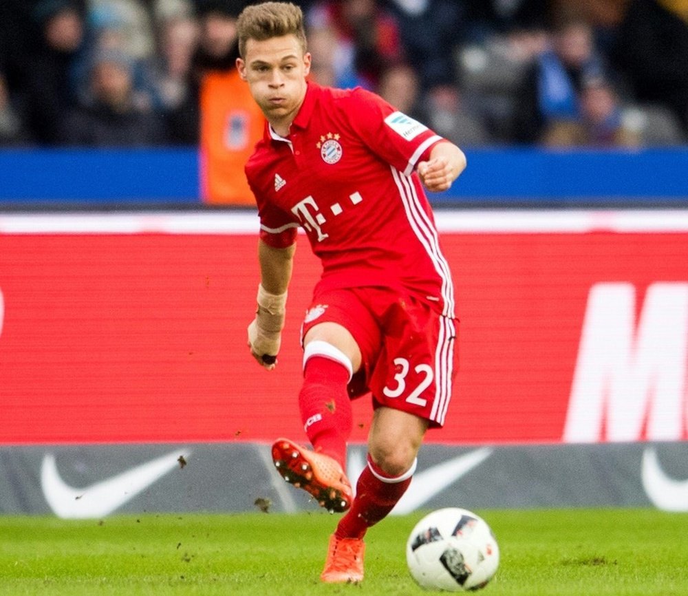 Kimmich vai renovar com o Bayern Munique. AFP