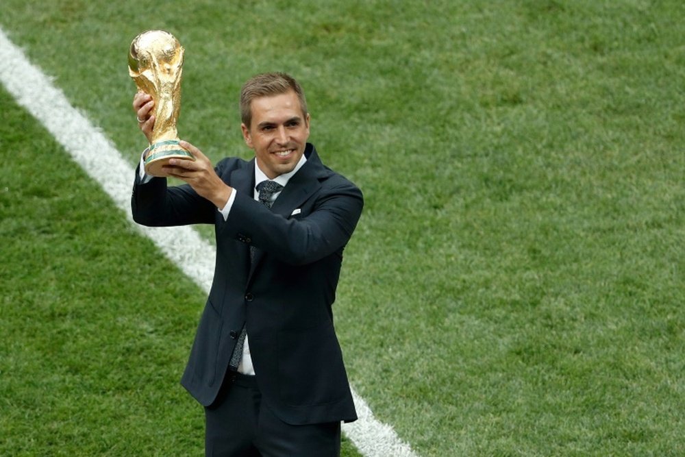 Philipp Lahm, contra la FIFA y Catar. AFP