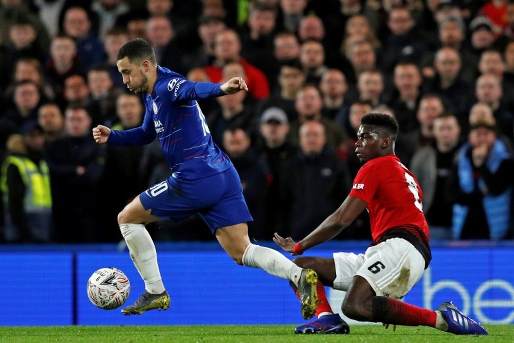 United e Chelsea dividem frustrações. AFP