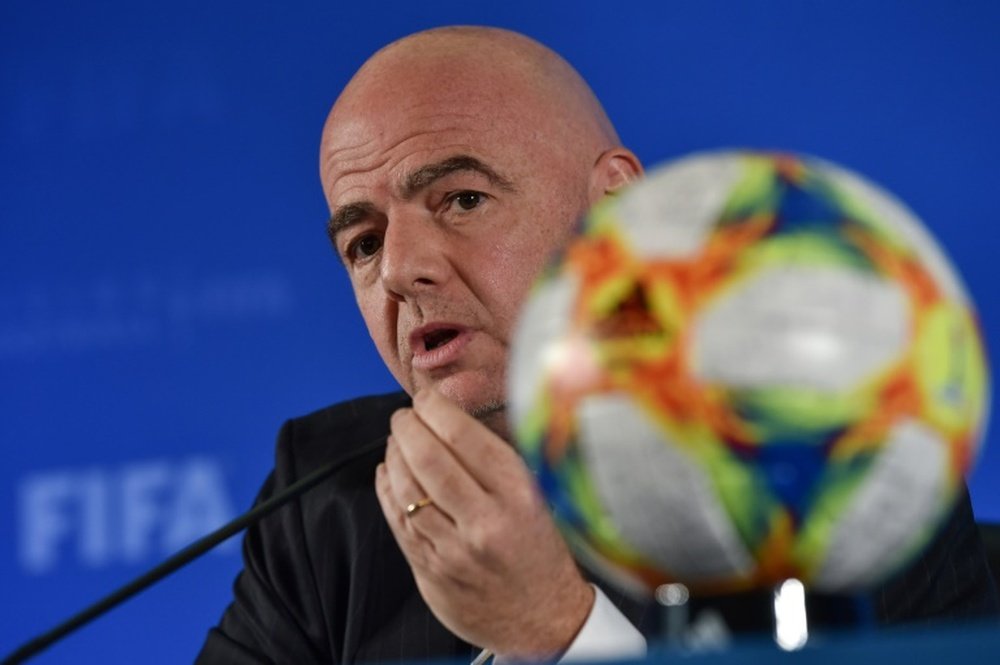 Il Presidente della FIFA Gianni Infantino comunica la sede del nuovo Mondiale per Club.
