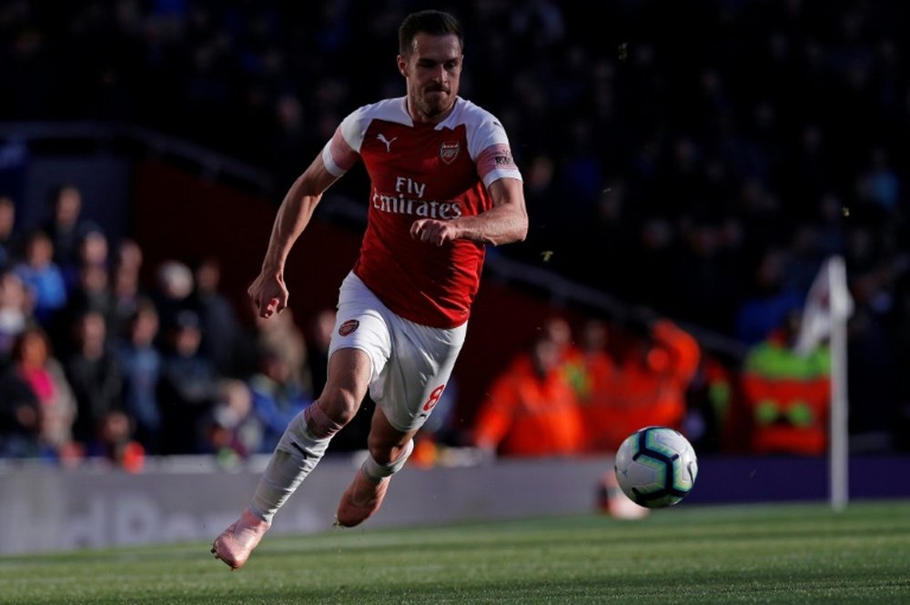 Ramsey tiene decidido abandonar el Arsenal. AFP
