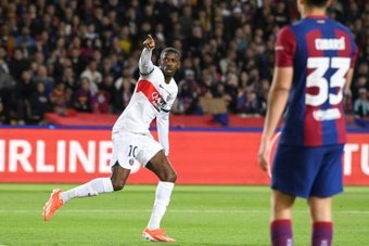 Ousmane Dembele, who scored for PSG in the first leg and second leg of their Champions League quarter-final tie against Barcelona, took on board the whistles he heard from the Montjuic stands every time he touched the ball in the second leg.