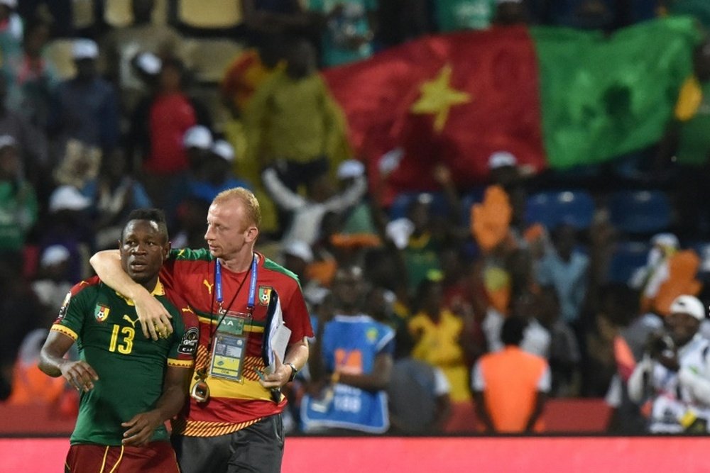 Cameroon get CHAN 2020 campaign off to winning ways. AFP