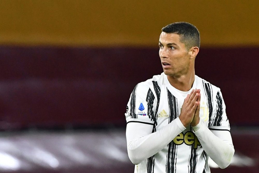 Heister reveló un feo gesto de Cristiano tras el Ferencvaros-Juventus. AFP