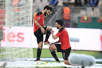 Salah brilha e lidera o Egito para a semi-final. EFE