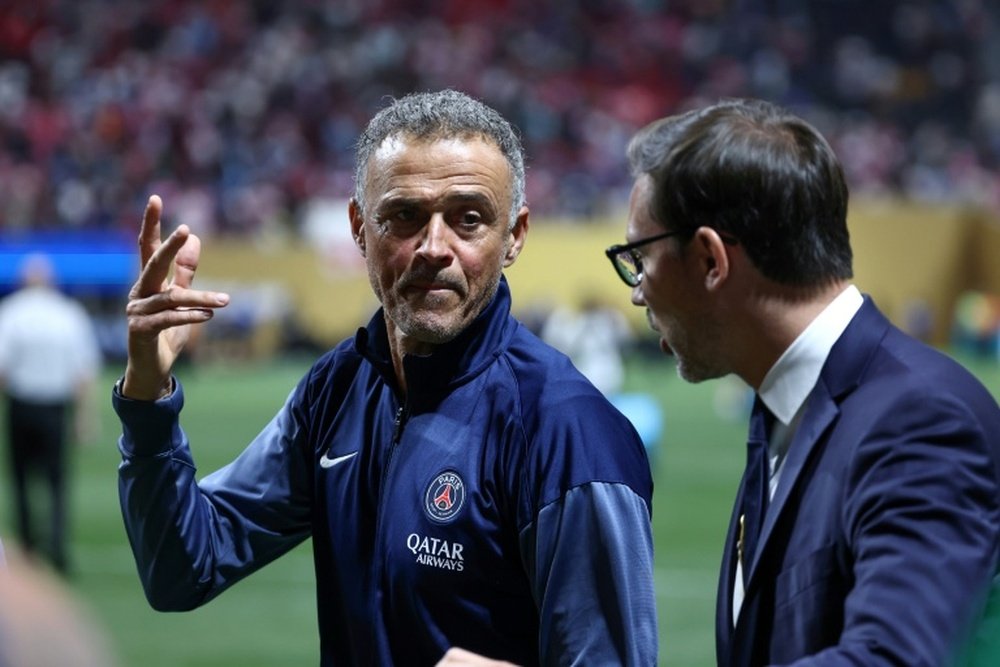 Luis Enrique espère battre le Real Madrid. AFP