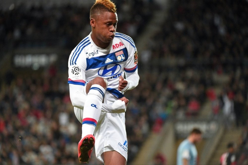 Clinton Njie, pictured in action on May 23, 2015, required an operation after sustaining an injury in Spurs Europa League win over Monaco