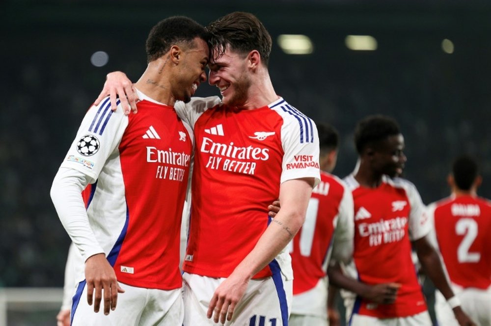 Gabriel has made no secret of his delight at remaining at Arsenal. AFP