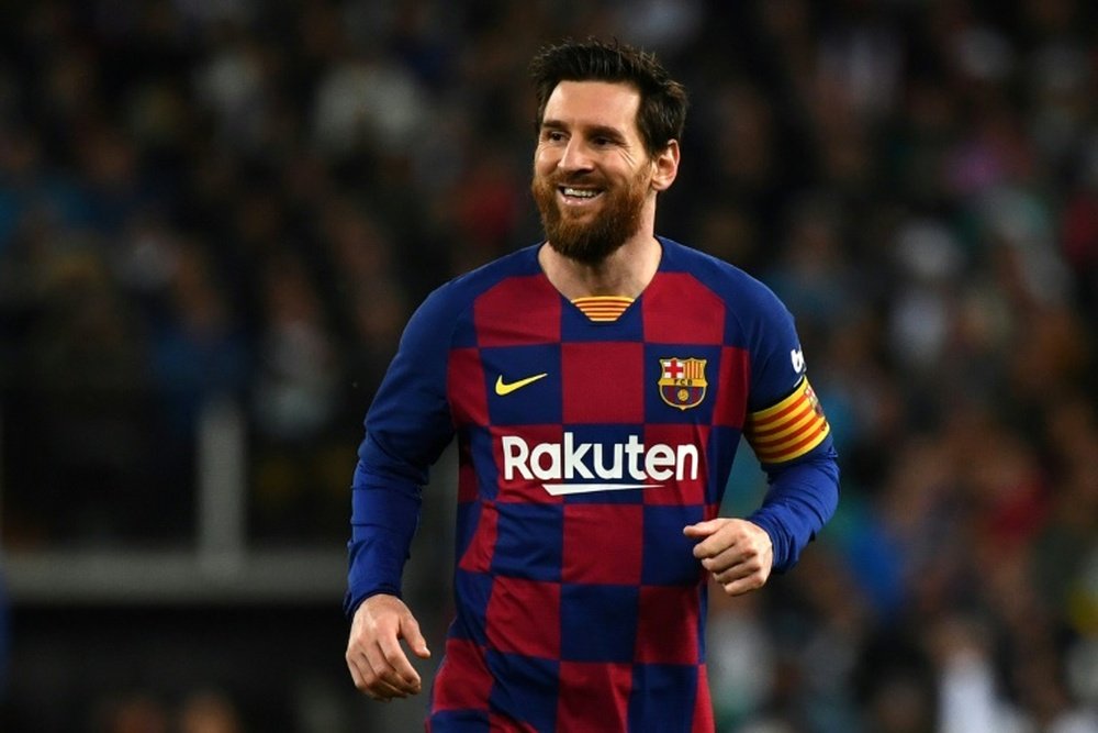 Newell's publicó la posible llegada de Messi. AFP