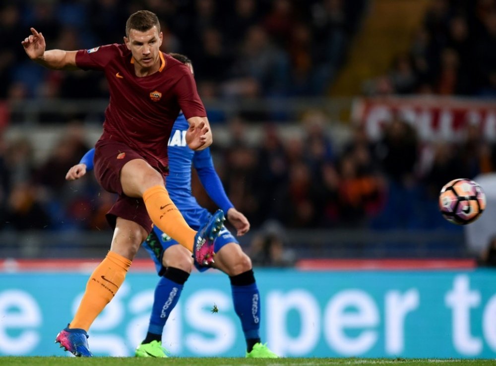 Roma segura segunda posição da Serie A. AFP
