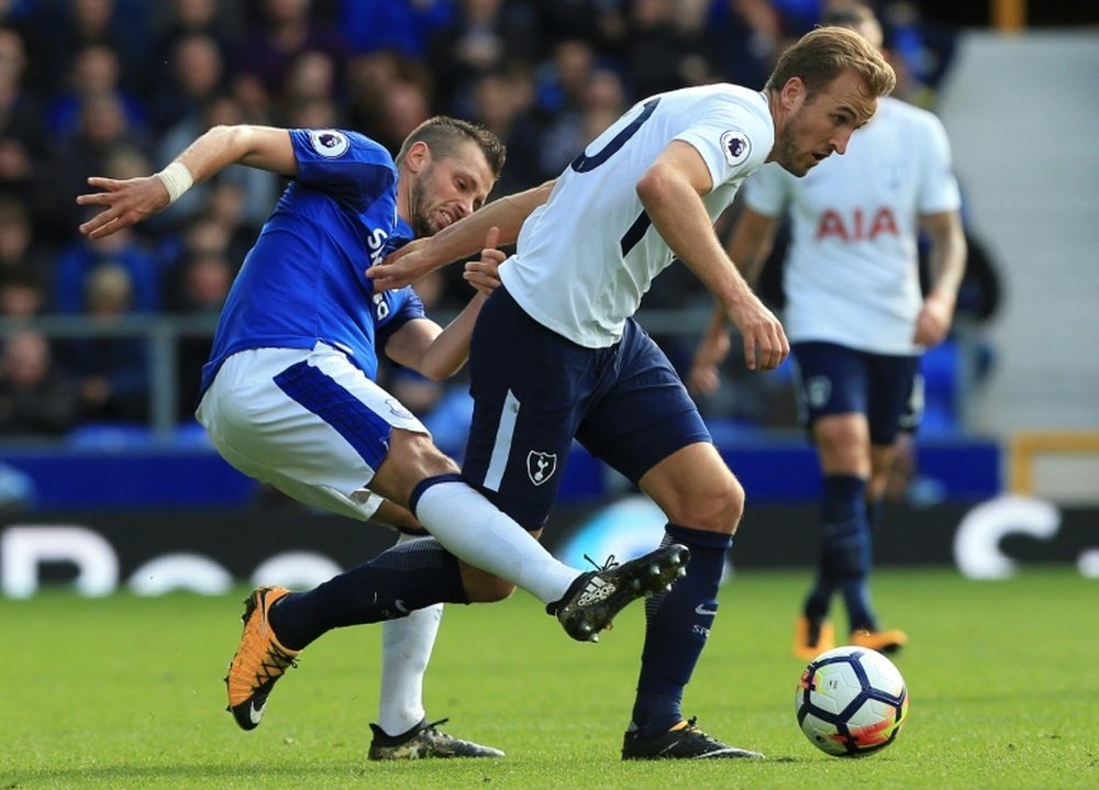 Kane says Tottenham are ready for another Premier League title push. AFP