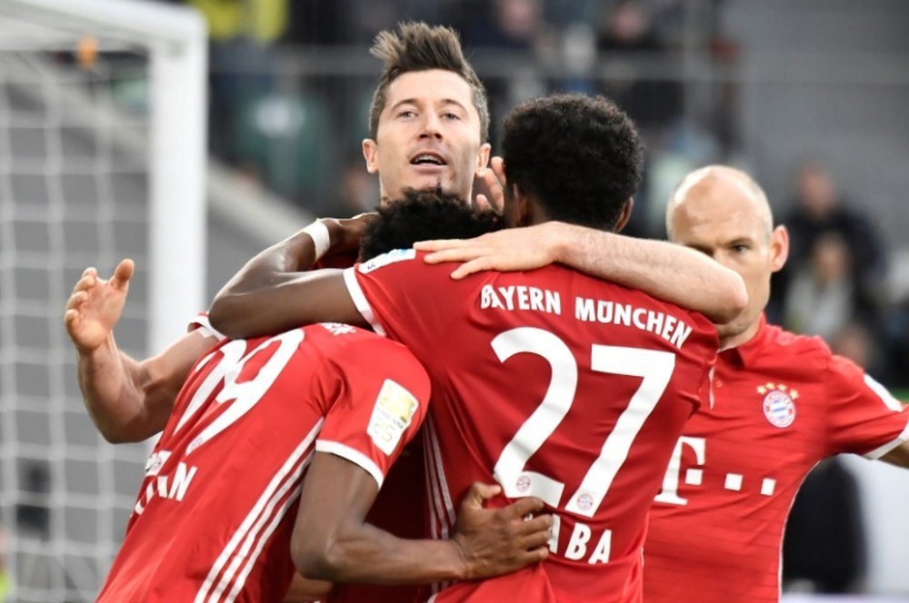 El Bayern ya es campeón. AFP