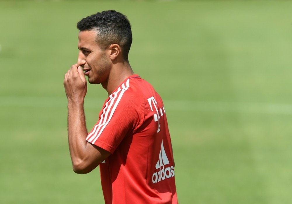 Thiago Alcántara verrait d'un bon oeil un retour au Barça. AFP