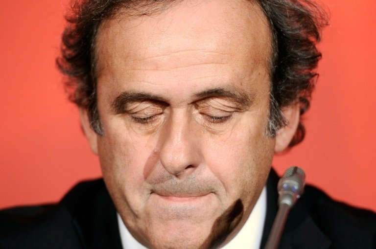 Michel Platini quit as UEFA president Monday after failing to overturn a ban from world football