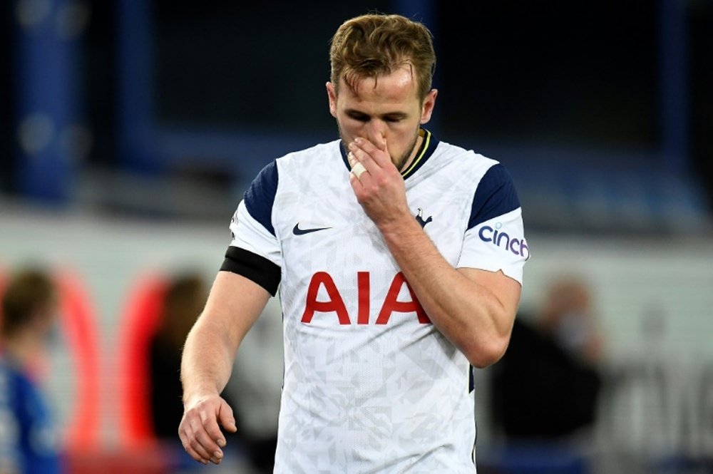Kane es duda para la final de la EFL Cup. AFP