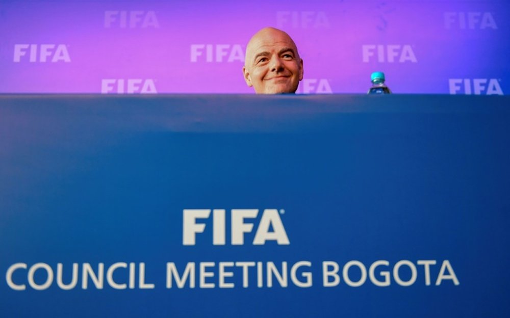 FIFA Chief Infantino confirmed that VAR will be used at the Russia World Cup. AFP