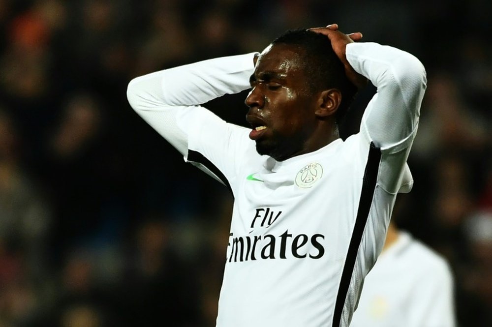 PSG suffered a shock defeat to Montpellier. AFP