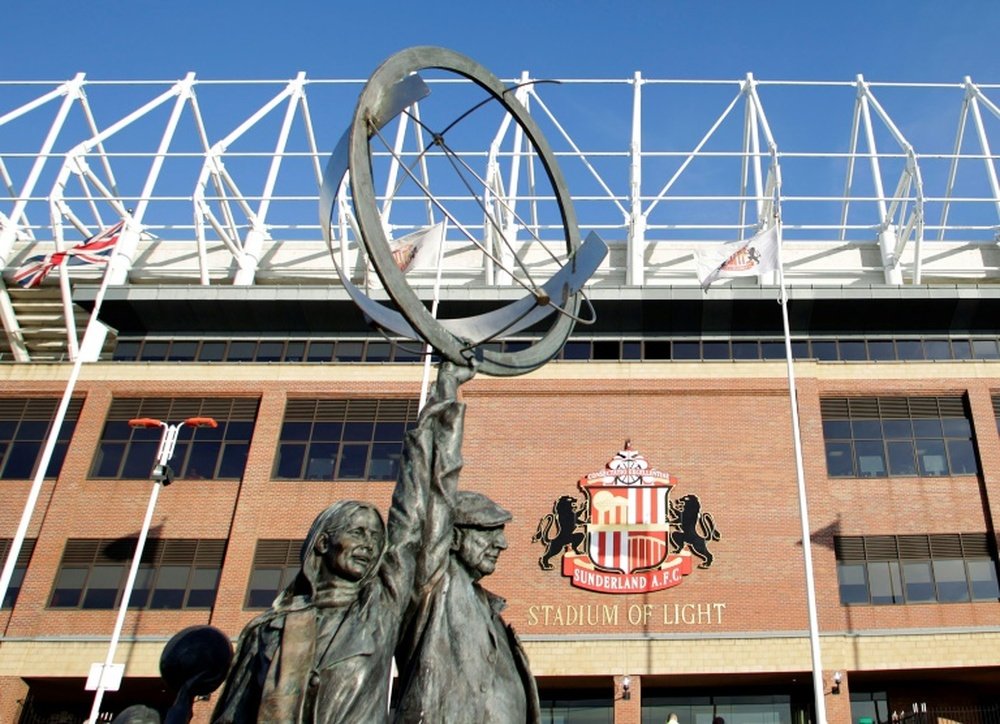 Sunderland's investigation finished with an arrest after a bottle throwing incident. AFP