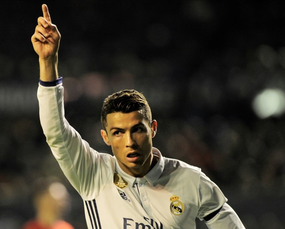Real Madrid's Cristiano Ronaldo. AFP