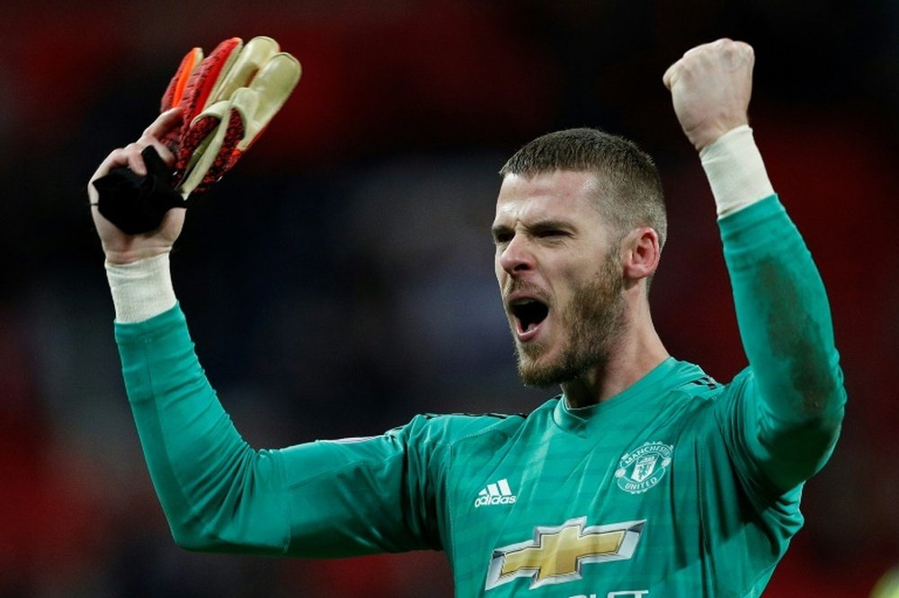 De Gea is expected to sign a new deal in the coming days. AFP