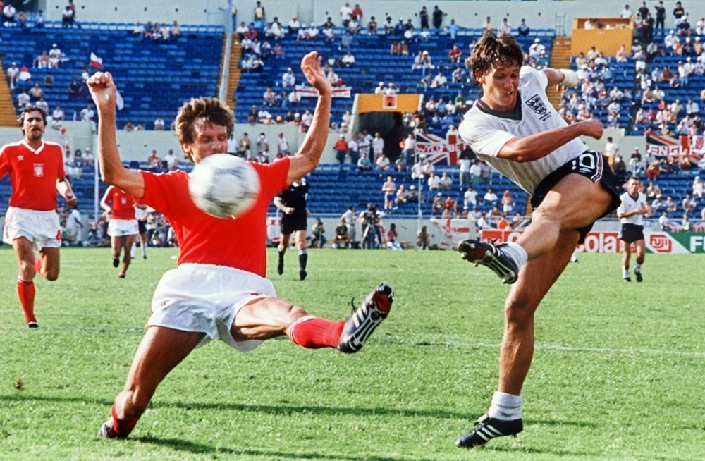 Lineker, un grande del fútbol. AFP