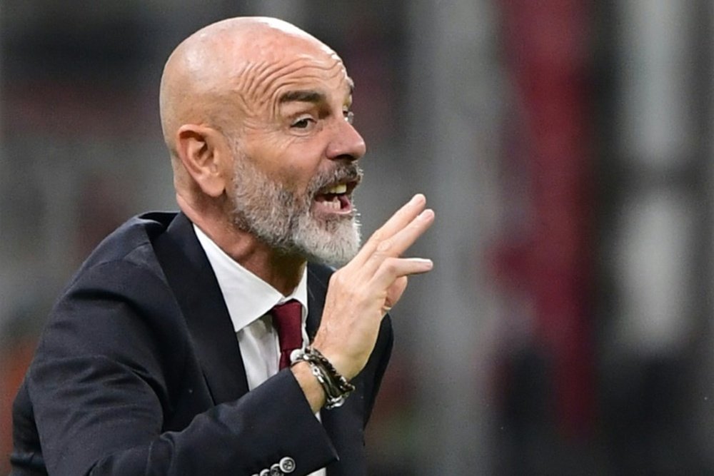 Pioli advirtió del peligro del tridente de altísimo nivel del Tottenham. AFP
