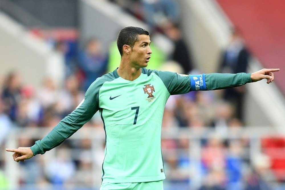 Cristiano Ronaldo se centra en la Copa Confederaciones. AFP