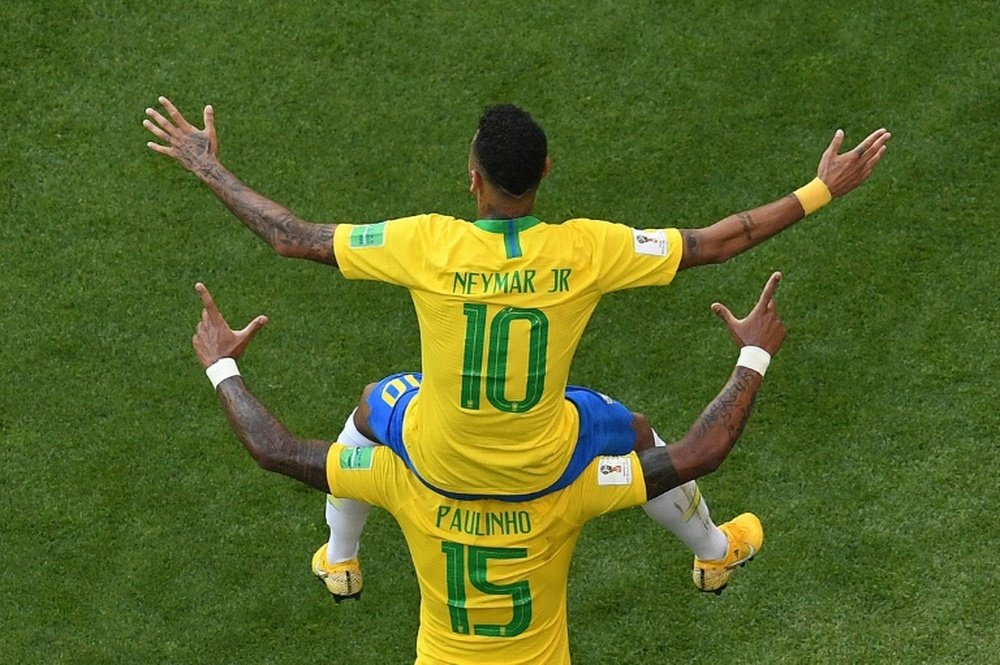 Neymar se fue en cuartos de final. AFP