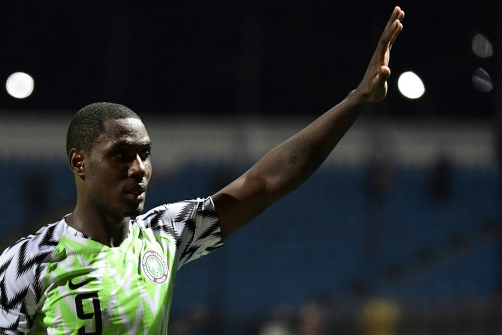 Ighalo deja la Selección de Nigeria. AFP