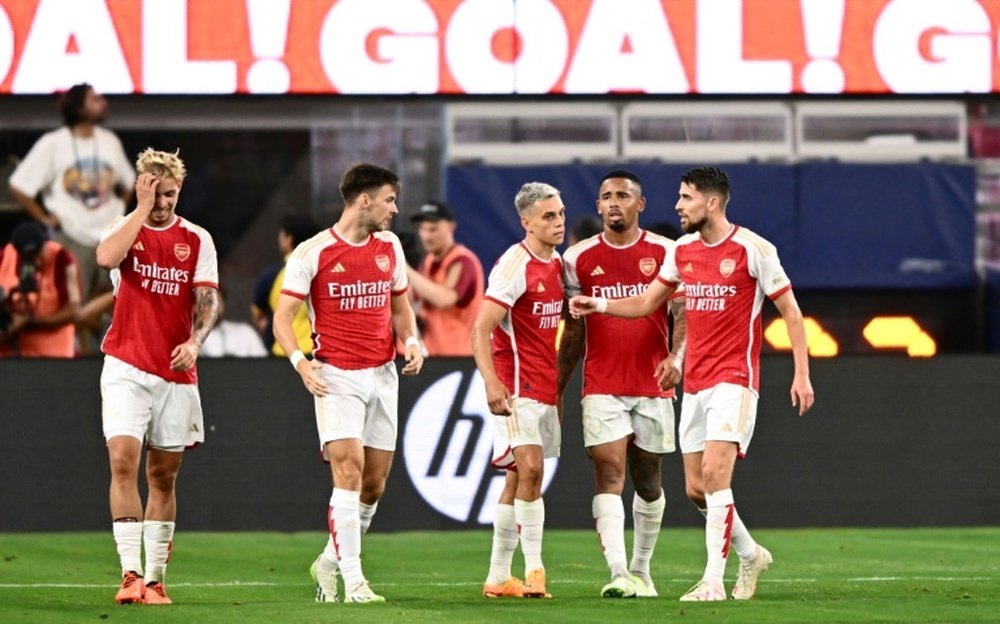 Un CSC d'Akanji permet à Arsenal d'arracher les prolongations. AFP