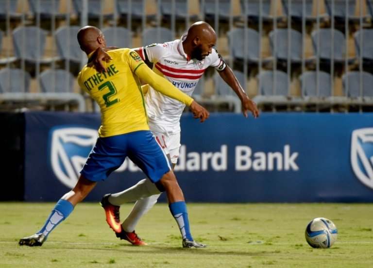 Semi-finals in sight as Sundowns upset Zamalek