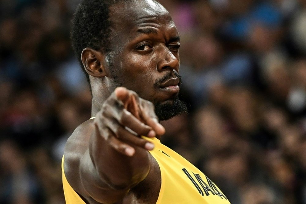 Bolt fará a sua estreia no futebol. AFP