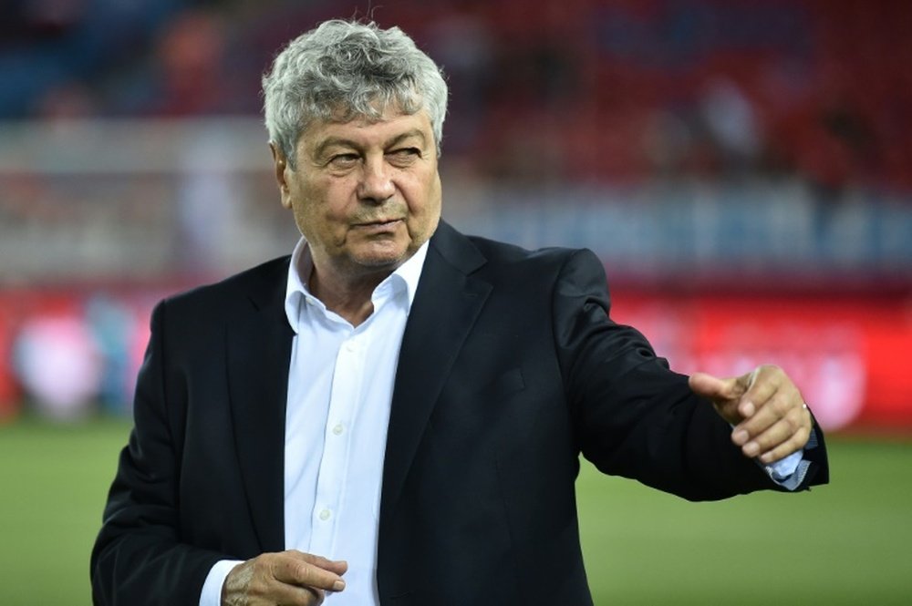 Lucescu clasificó al Dinamo de Kiev para la fase de grupos de la Champions League. AFP