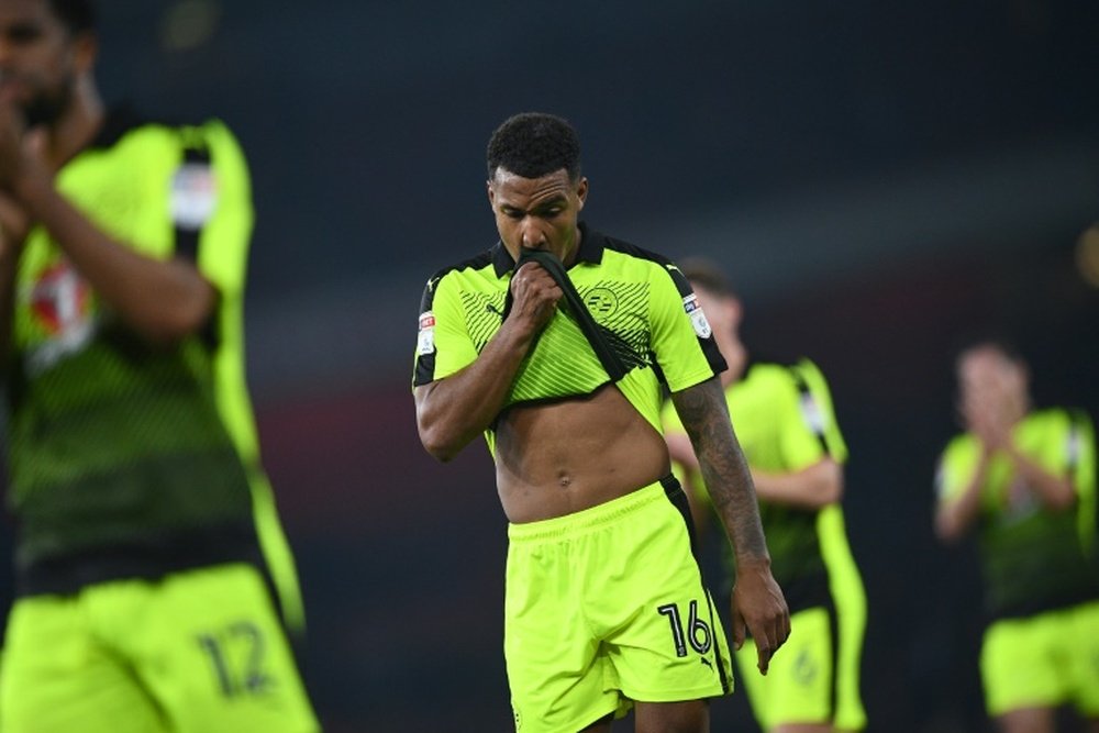Moore is wanted by Celtic. AFP