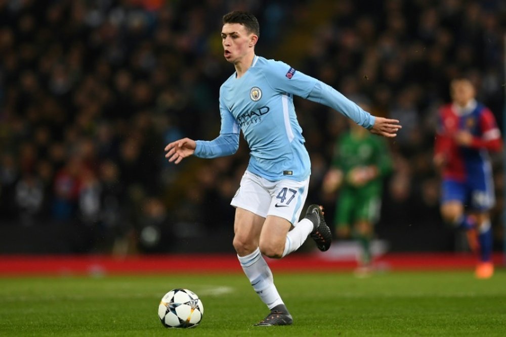 Manchester City's Phil Foden has been tipped for England success. AFP
