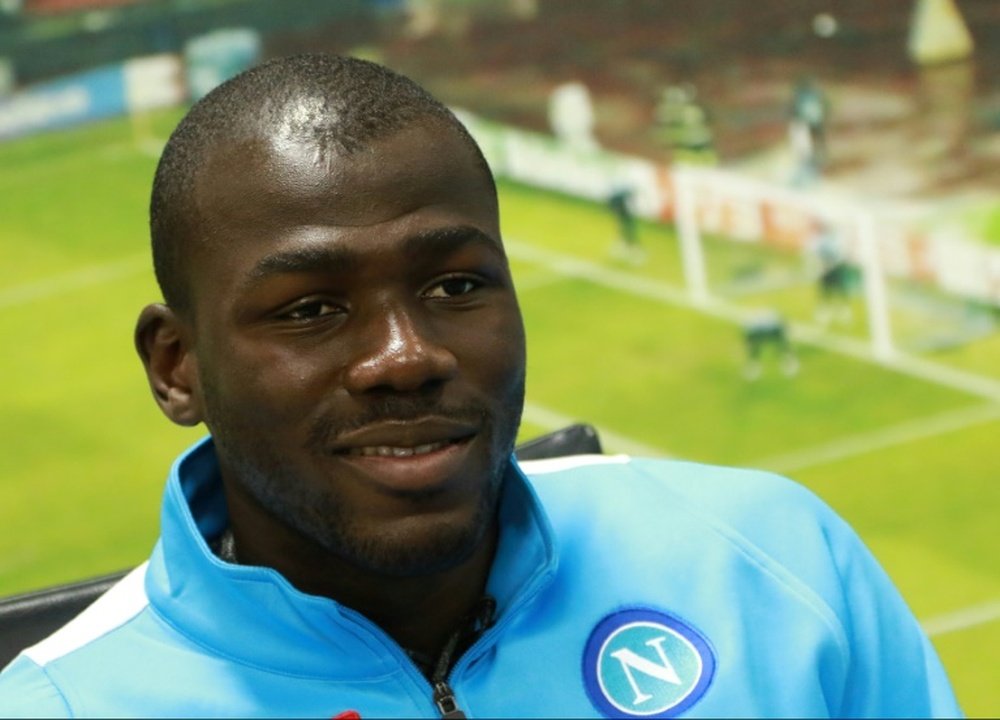 Koulibaly: I'd stay here 'forever'. AFP