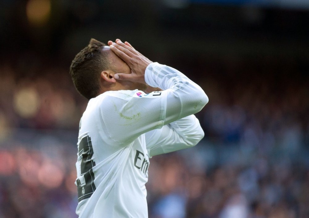 Danilo no está disfrutando de un buen juego en el Real Madrid. AFP
