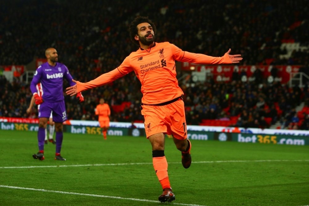 Liverpool vence Stoke. AFP