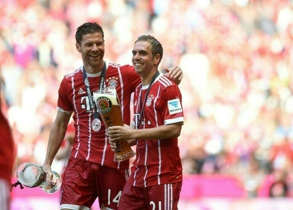 Lahm está enamorado del Atlético. AFP/Archivo
