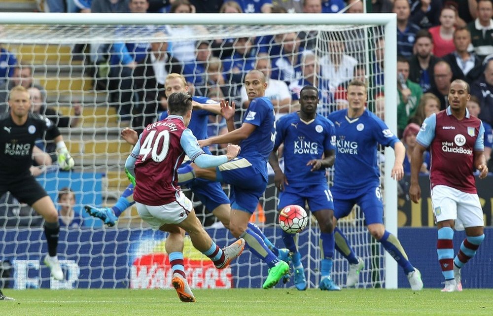 Grealish has been looking for a move away from Villa following promotion failure. AFP